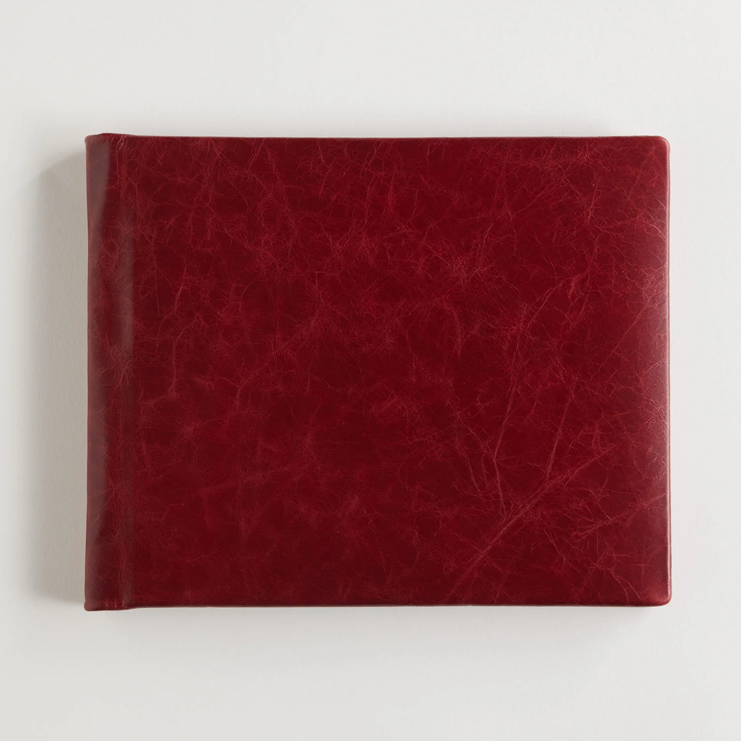 photo album red leather cover 